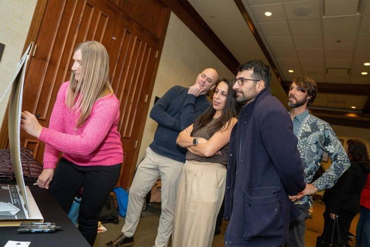 faculty gather for Curriculum Innovation Day