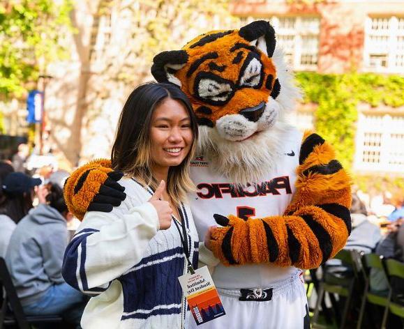 Powercat and an admitted student